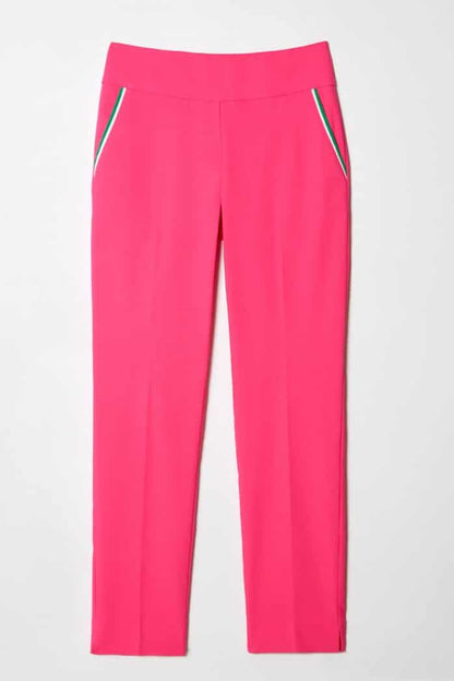 SWING CONTROL CONTRAST BACK-STRIPE VENTED TECHNO ANKLE PANT 28" (MULTIPLE COLORS)