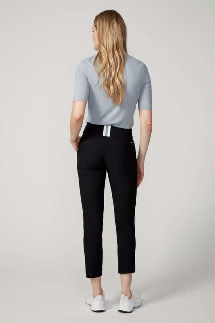 SWING CONTROL CONTRAST BACK-STRIPE VENTED TECHNO ANKLE PANT 28" (MULTIPLE COLORS)