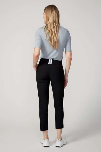 SWING CONTROL CONTRAST BACK-STRIPE VENTED TECHNO ANKLE PANT 28" (MULTIPLE COLORS)