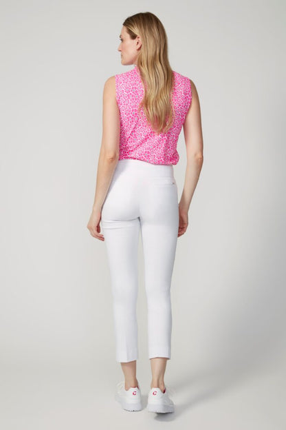 SWING CONTROL TEXTURED TECHNO JACQUARD VENTED ANKLE PANT 28" (MULTIPLE COLORS)