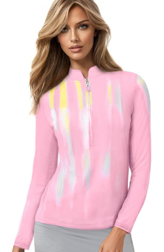 Jamie Sadock Long Sleeve Polo -KINETIC-30