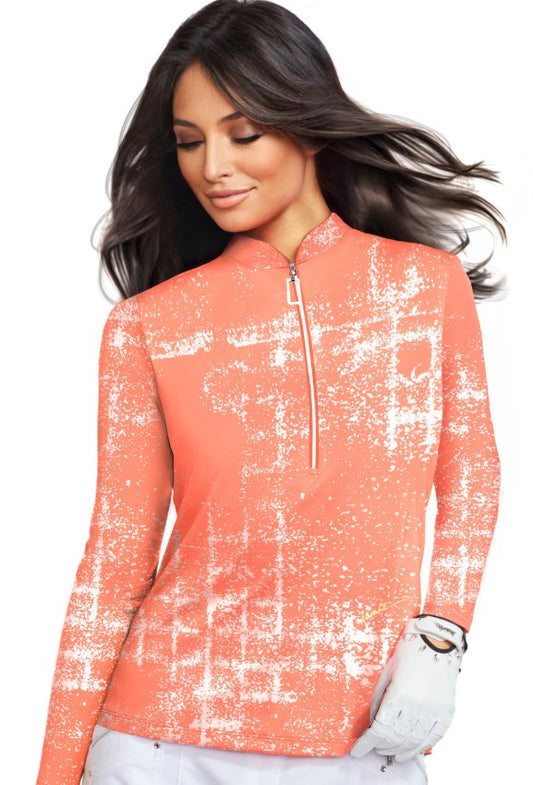 Jamie Sadock Long Sleeve Polo - INDUSTRIAL-270