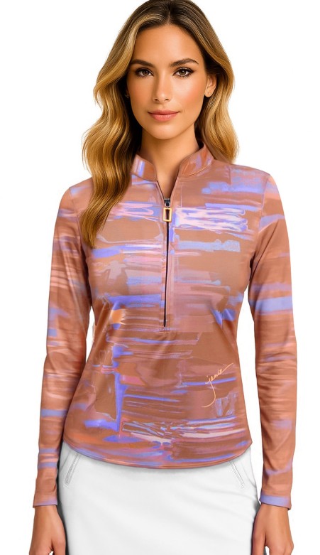 Jamie Sadock Long Sleeve Polo - SPECTRUM-201