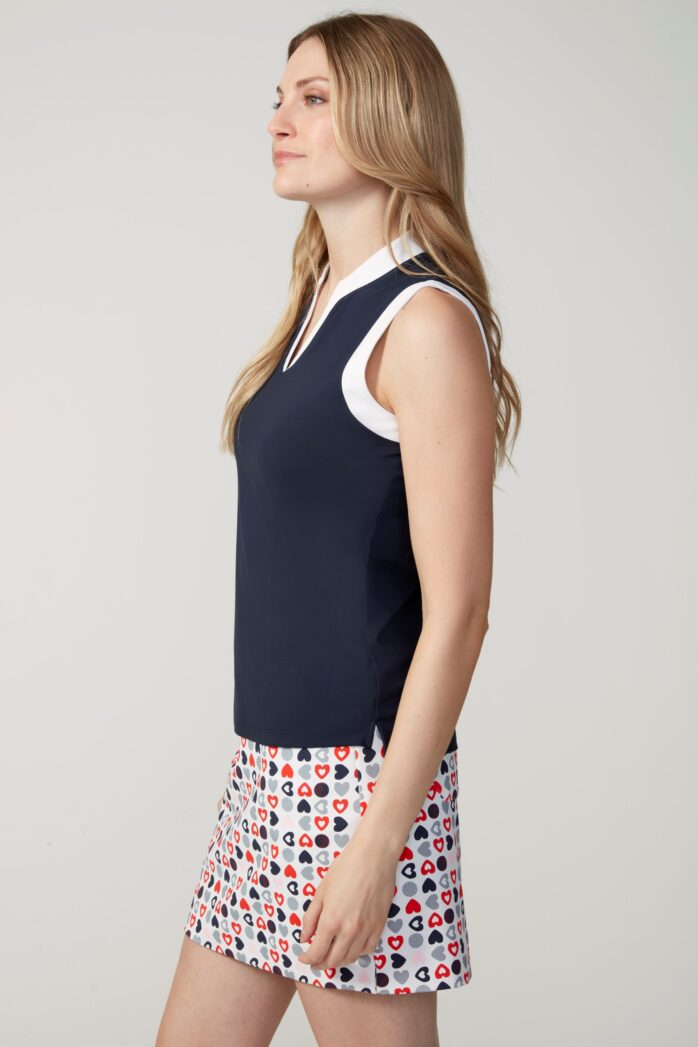 Swing Control CONTRAST SLEEVELESS VELOCITY TOP (Multiple Colors)