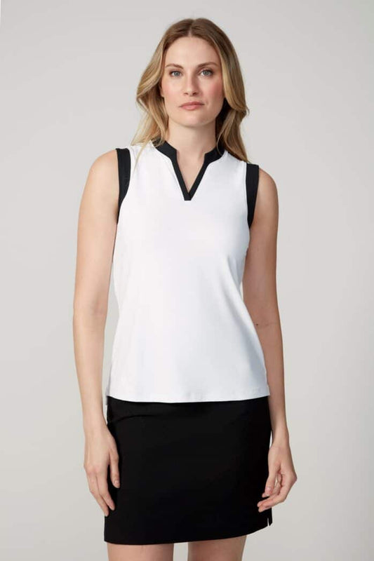 Swing Control CONTRAST SLEEVELESS VELOCITY TOP (Multiple Colors)