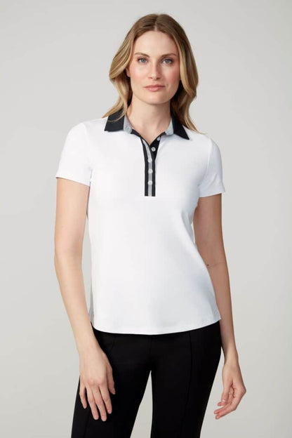 Swing Control Contrast Short Sleeve Velocity Polo (Multiple Colors)