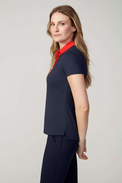 Swing Control Contrast Short Sleeve Velocity Polo (Multiple Colors)