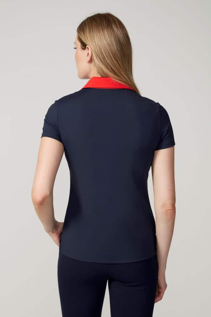 Swing Control Contrast Short Sleeve Velocity Polo (Multiple Colors)