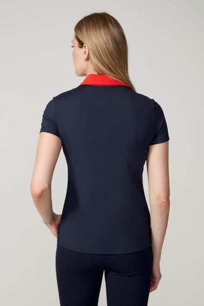 Swing Control Contrast Short Sleeve Velocity Polo (Multiple Colors)