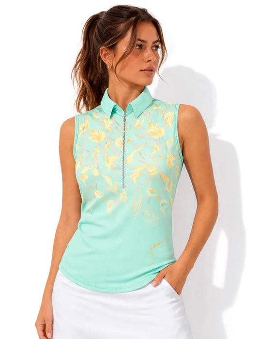 Jamie Sadock Sleeveless Polo - TULIPS