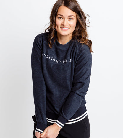 CALLIOPE GOLF Chasing Birdies Varsity Sweatshirt (Multiple Colors)