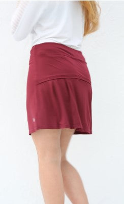 FAMARA ANEMONE KICK PLEAT GOLF SKORT 17"