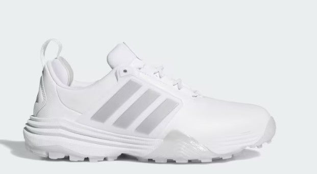 Adidas ADIPOWER 26 SPIKELESS GOLF SHOES in Cloud White / Silver Metallic / Dash Grey