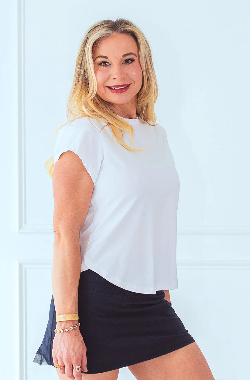 The Bubble Aidyn Short Sleeve Top (Multiple Colors)