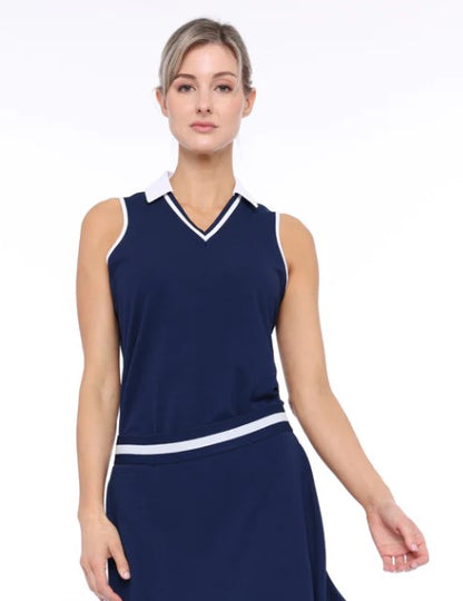 Belyn Key AVA PIQUE SLEEVELESS (MULTIPLE COLORS)