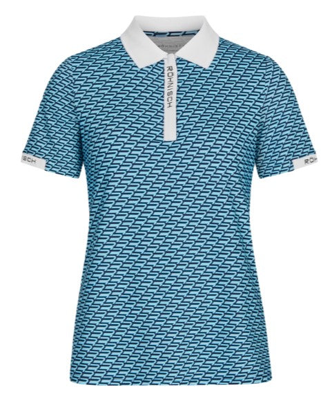 Rohnisch Abby Capri  Short Sleeve Polo Shirt