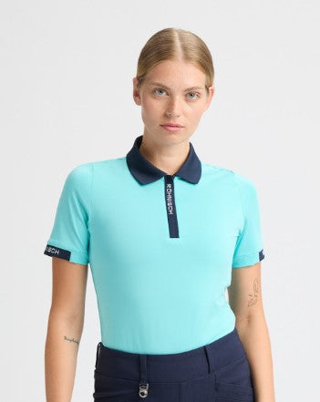 Rohnisch Abby Capri Short Sleeve Polo Shirt