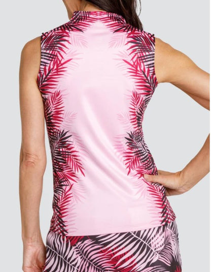 Tail Better HIBISCUS PALMS Sleeveless Adler Top