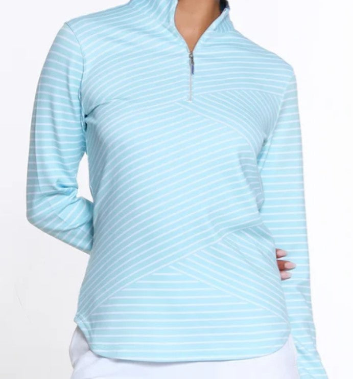 SPORT HALEY PALMA VERDE ALI Long Sleeve Mock