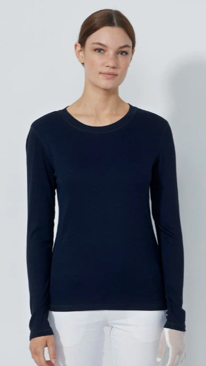 Daily Sports Ancona Long Sleeve Round Neck Top (Multiple Colors)