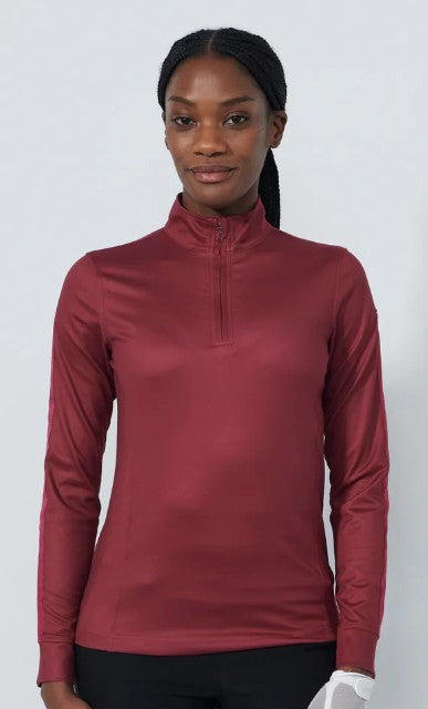 Daily Sports Anna Mid-Layer Half Neck Long Sleeve Top (Multiple Colors)