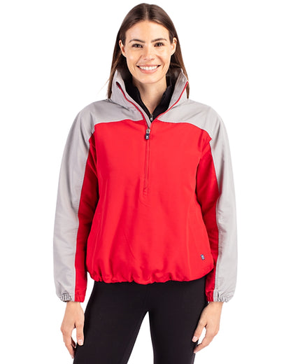 Cutter & Buck Charter Half Zip Anorak Water Resistant Jacket (Multiple Colors)