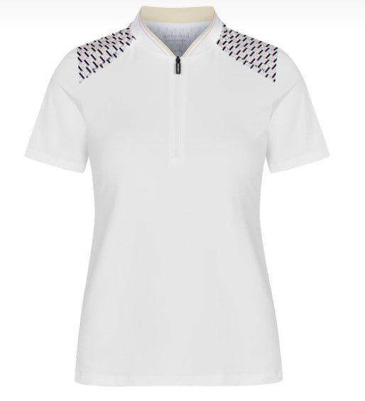 Rohnisch Modern Classic Arya Logo Short Sleeve Polo Shirt