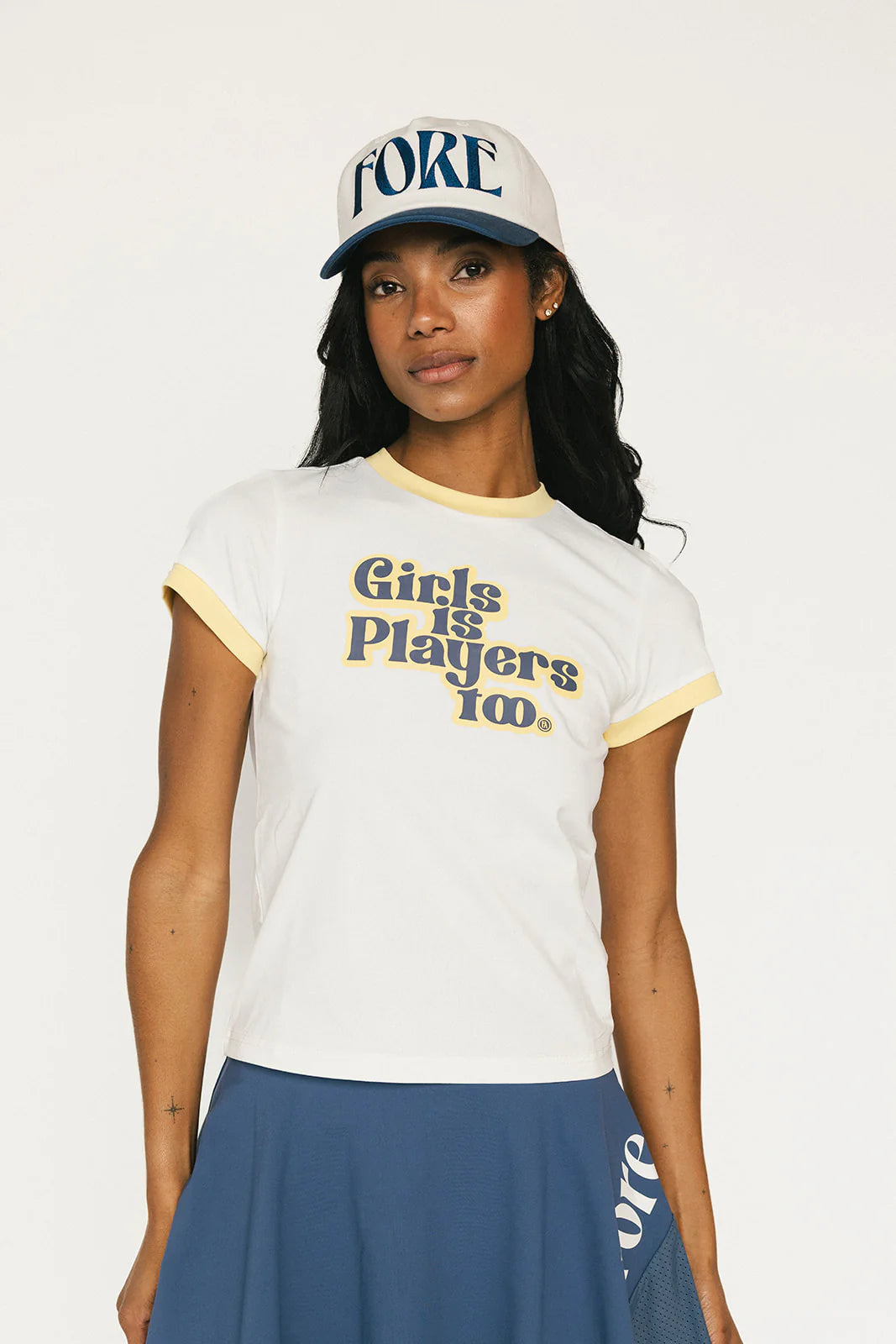 FORE ALL Barbie Girls Is Players Too Tee (Multiple Colors)