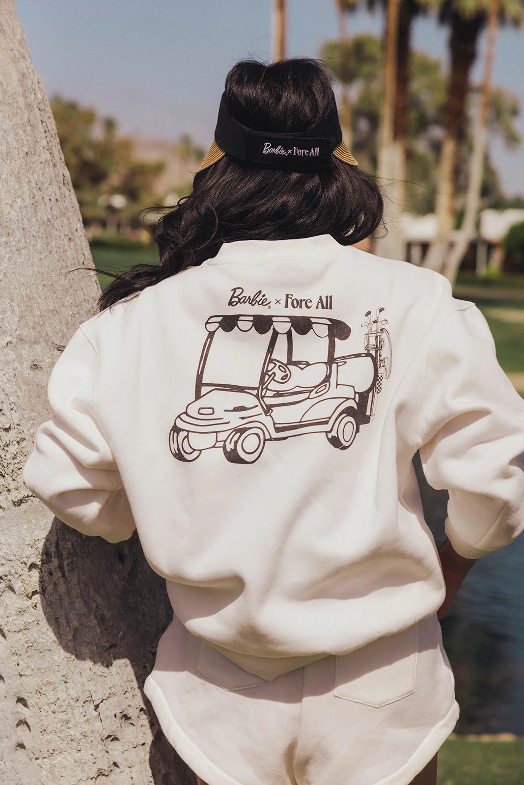 FORE ALL Barbie Country Club Crewneck (Multiple Colors)