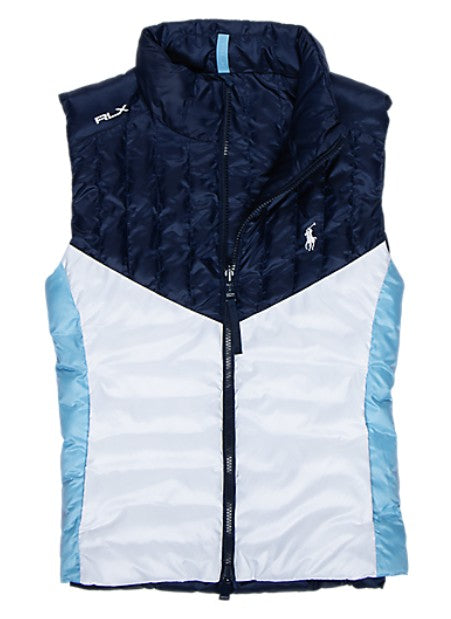 Ralph Lauren RLX BASEDOWN MICRO RIPSTOP FULL-ZIP VEST (REVERSIBLE)