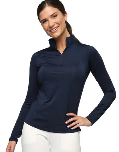 Belyn Key BK MOCK LONG SLEEVE (MULTIPLE COLORS)