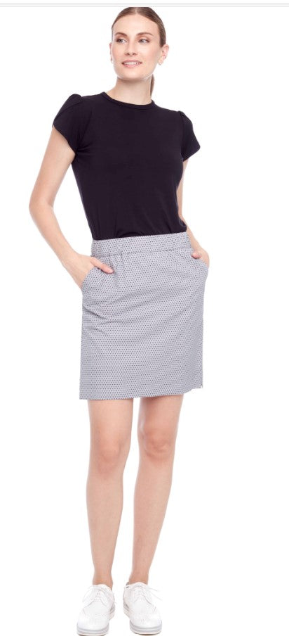 Swing Control BLACK HEX CLOUD SKORT 18"