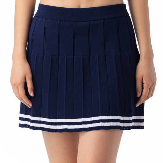 Belyn Key PALM BEACH Pointelle Sweater 16.25" Skort