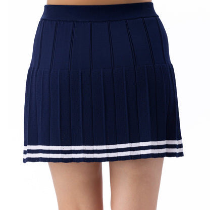 Belyn Key PALM BEACH Pointelle Sweater 16.25" Skort