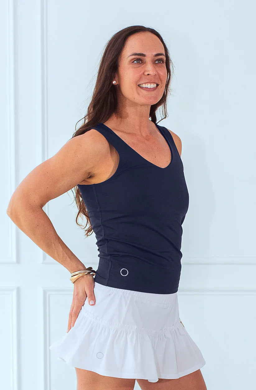 The Bubble Butterfly Sleeveless Solid Top (Multiple Colors)