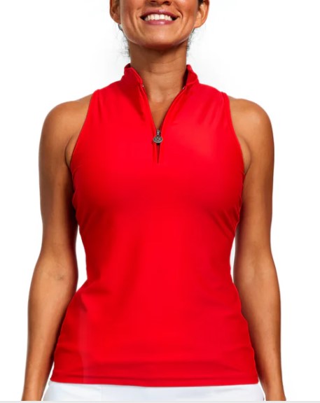 TZU TZU BELLA SLEEVELESS RACERBACK SOLID TOPS (MULTIPLE COLORS)