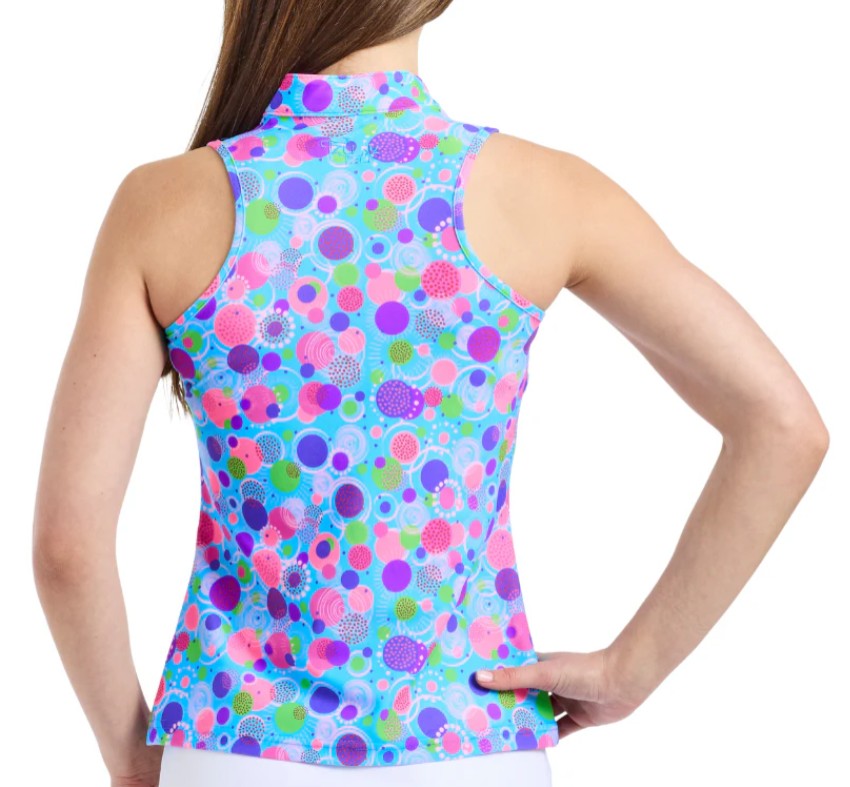 Tzu Tzu HITS THE SPOT BELLA Sleeveless Racerback Top
