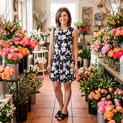 Katherine Way Gulf Breeze Sleeveless Dress
