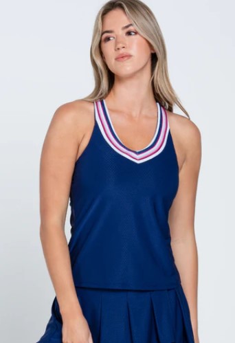 Lucky in Love Berry Buzz Sweet Sleeveless Racerback Tank w/ Bra (Multiple Colors)