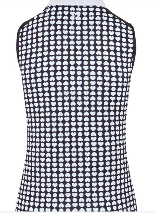 SWING OUT SISTER Jumping Beans Beth Pattern Frill Sleeveless Top