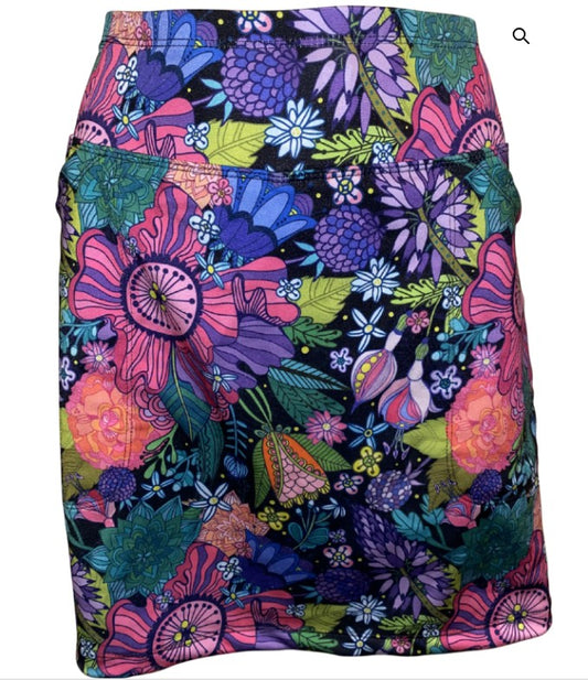 BSkinz Black Magic Golf Skort 18"