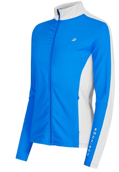 Rohnisch Blake Bright Blue Thermal Full Zip Mid-Layer Top