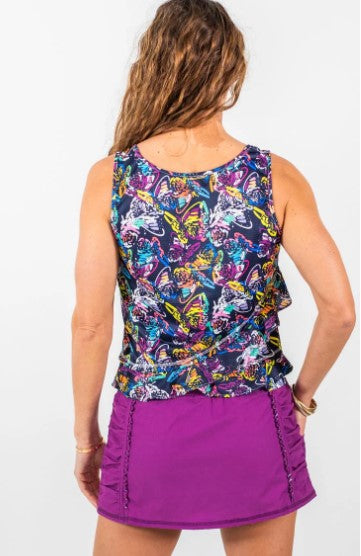 The Bubble "Butterfly" GG Sleeveless Print Top (Multiple Colors)