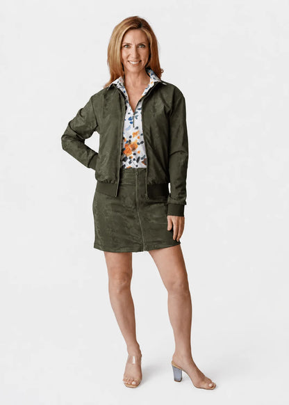 Amy Sport MEDITERRANEAN Danni Bomber Jacket (Multiple Colors)