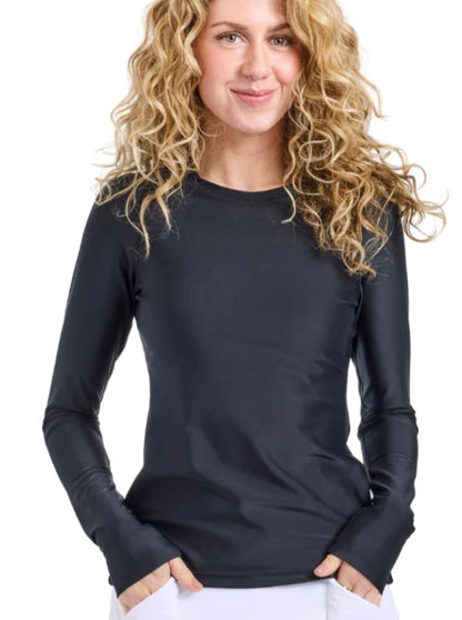 TZU TZU CALLY LONG SLEEVE ESSENTIALS TOP (MULTIPLE COLORS)