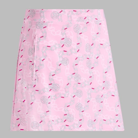 G/FORE APPAREL CARABINER SILKY TECH NYLON A-LINE SKORT