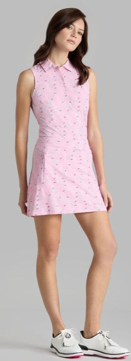 G/FORE APPAREL CARABINER SILKY TECH NYLON A-LINE SKORT