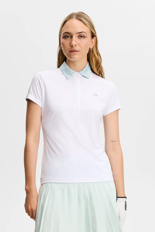 J.Lindenberg Cara Short Sleeve Polo