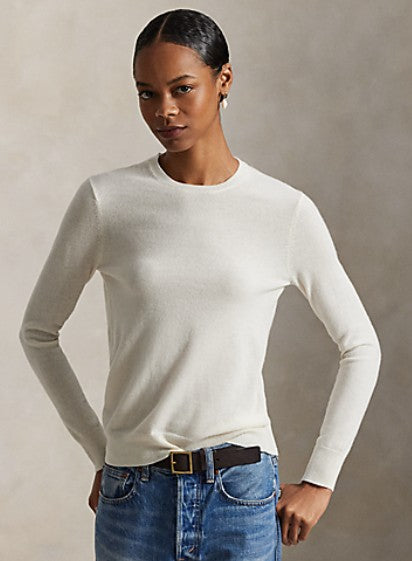 Ralph Lauren RLX LONG-SLEEVE CASHMERE CREWNECK SWEATER (Multiple Colors)