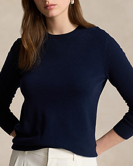 Ralph Lauren RLX LONG-SLEEVE CASHMERE CREWNECK SWEATER (Multiple Colors)